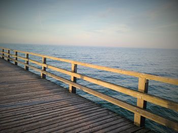 Scenic view of calm sea against the sky