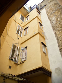 Low angle view of building against sky