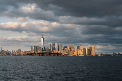 New york city skyline from jersey city, nj