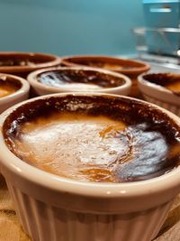 Close-up of coffee on table