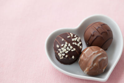 Close-up of chocolate cake