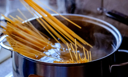 Cooking pasta