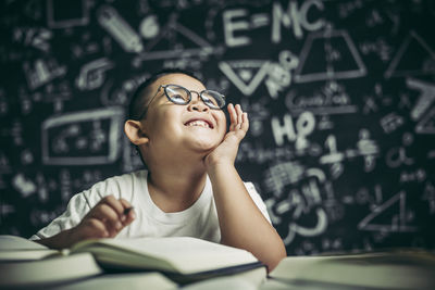 Full length of a young man