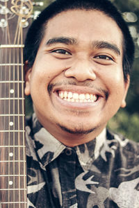 Portrait of a smiling young man