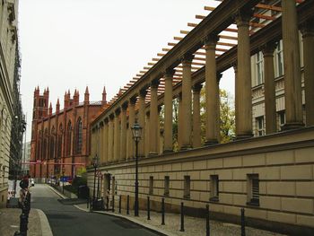 View of buildings in city