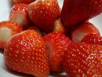Close-up of strawberries
