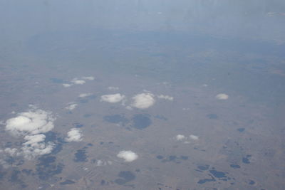 Close-up of water against sky