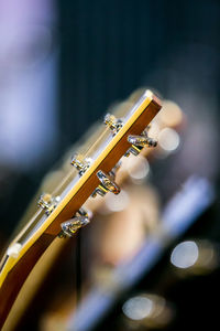 Close-up of guitar