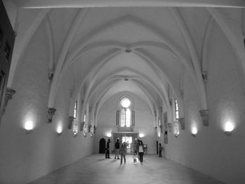 Interior of church