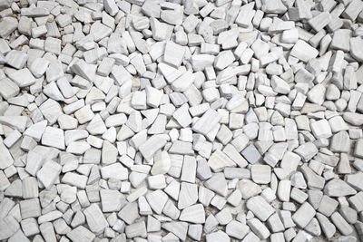 Full frame shot of cobblestone