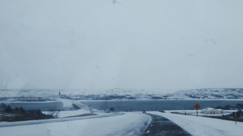 Road in winter