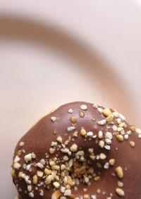 Close-up of chocolate cake