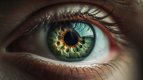 Close-up of human eye