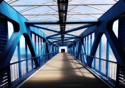 View of elevated walkway