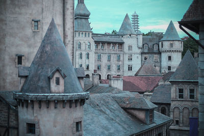 View of buildings in city