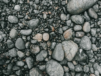 Full frame shot of stones