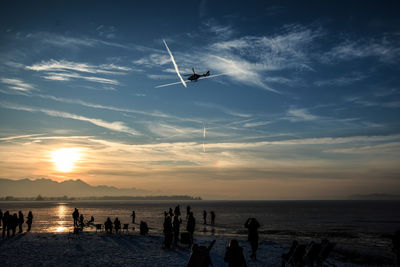 People at beach