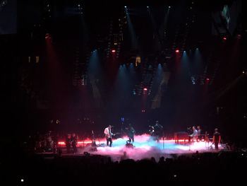 Crowd at music concert