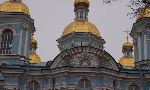 Low angle view of cathedral against sky