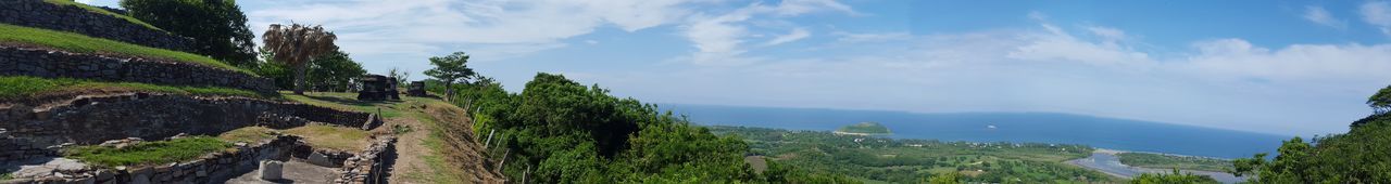 Panoramic view of landscape against sky