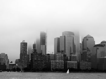 View of city at waterfront