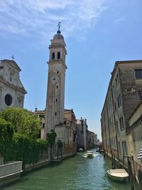 View of church at waterfront