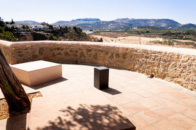 View of landscape against sky