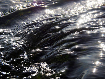 Full frame of water surface