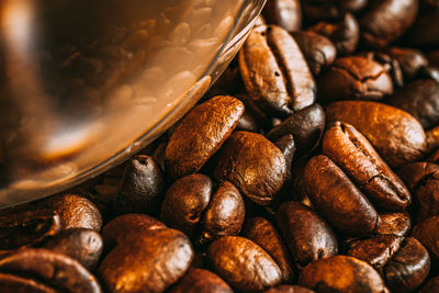 Full frame shot of coffee beans