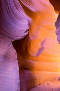 Close-up of rock formations