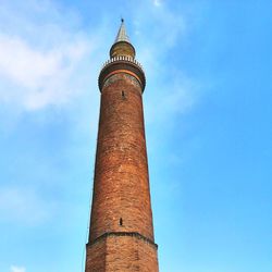 Low angle view of historical building against sky