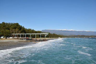 Scenery of the abkhazian countryside, pitsunda, republic of abkhazia