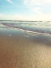 Scenic view of beach