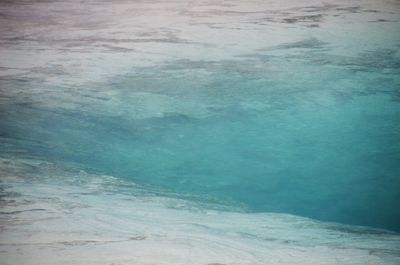 Swimming pool in water