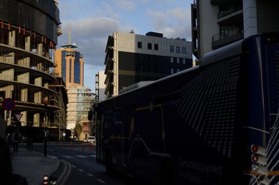 Buildings in city