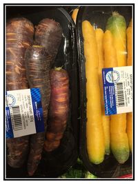 Close-up of vegetables for sale in market