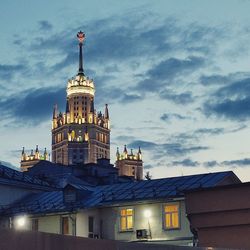 Low angle view of cathedral against sky