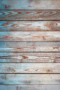 Full frame of old wooden plank