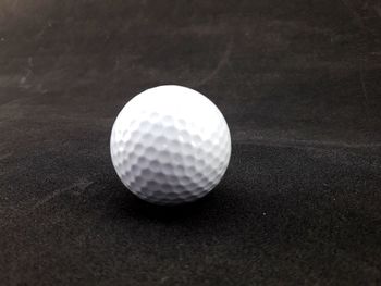 High angle view of ball on table