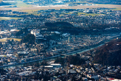 Aerial view of cityscape