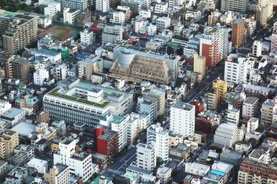 Aerial view of cityscape