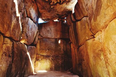 View of cave
