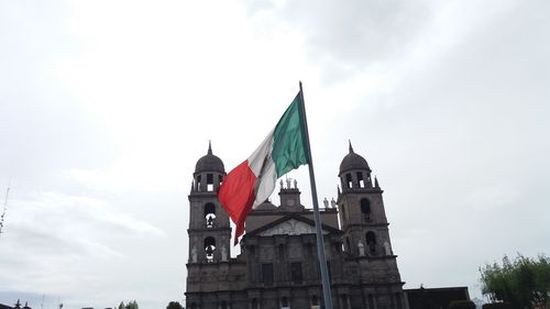 Low angle view of church