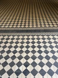 Full frame shot of tiled floor