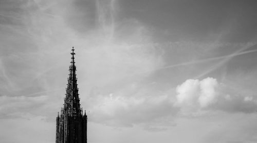 Low angle view of cathedral against sky