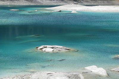 Scenic view of lake