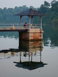 Built structure in water
