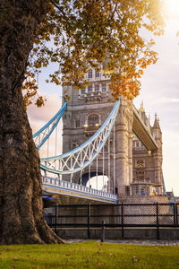 View of bridge against sky