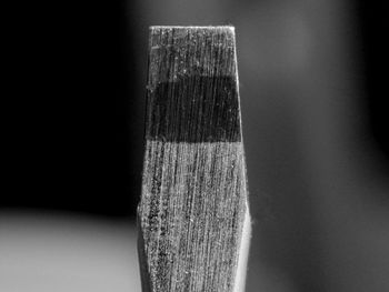 Close-up of screwdriver