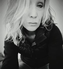 Portrait of young woman